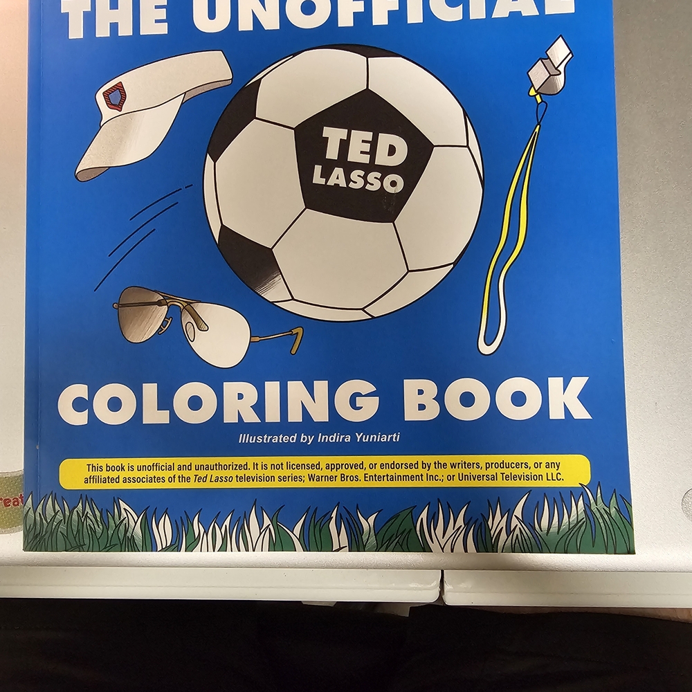 Ted Lasso Unofficial Coloring Book